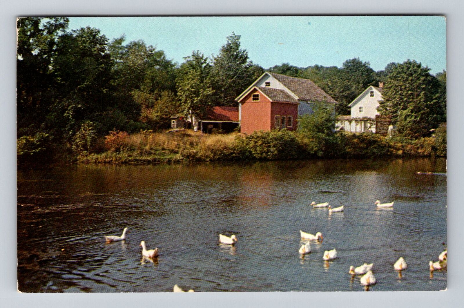 Long Island NY-New York, Wading River, Antique, Vintage c1959 Souvenir Postcard