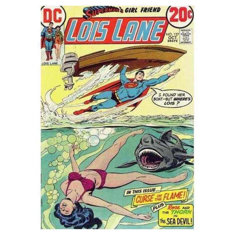 Superman's Girl Friend Lois Lane #127 in Fine minus condition. DC comics [e'