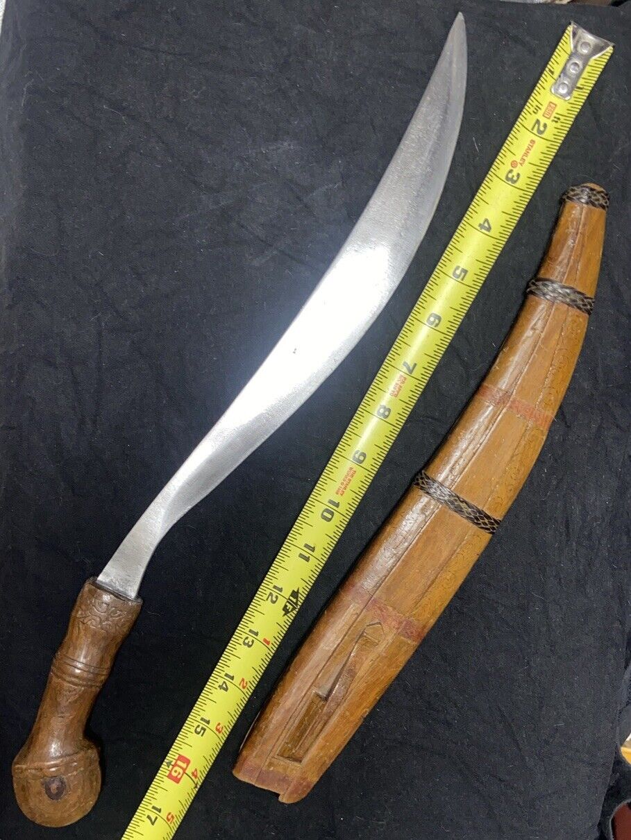 ANTIQUE TALIBONG COMBAT, HUNTING SWORD,KNIFE  