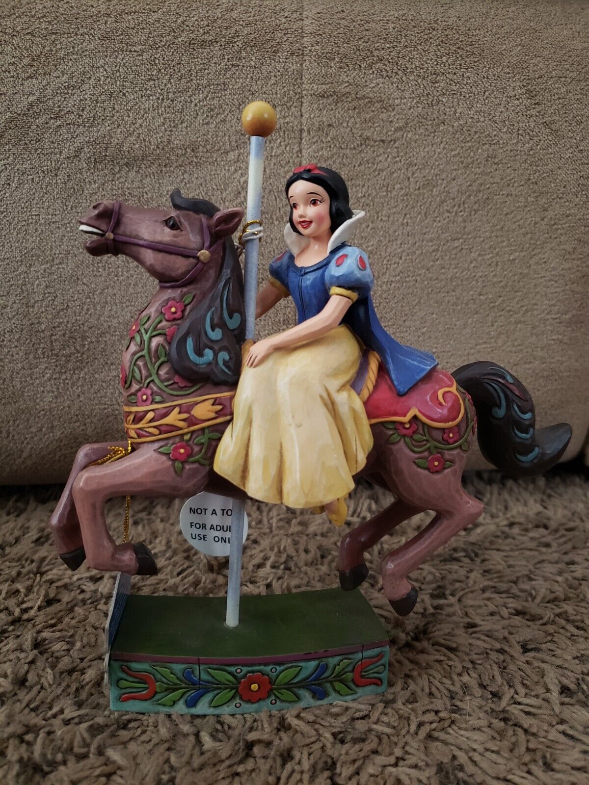 Jim Shore Disney Princess of Innocence Snow White Carousel Horse 4011746