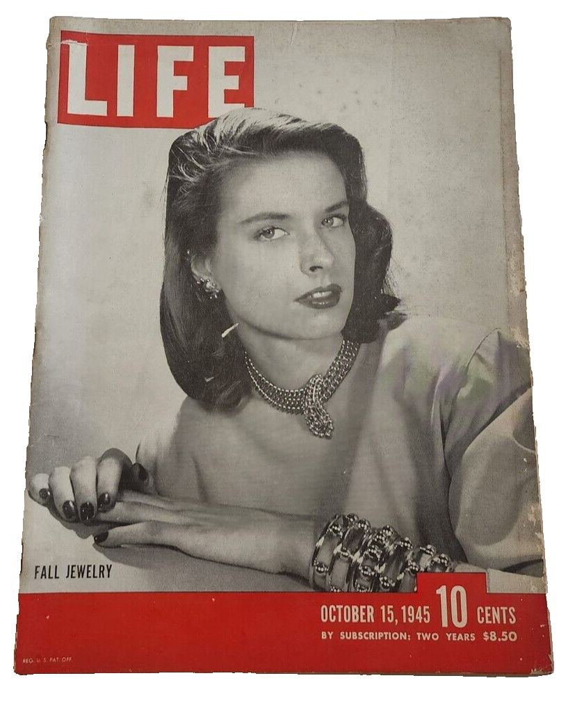 October 15, 1945 LIFE Magazine WWII War  Oct 10 45