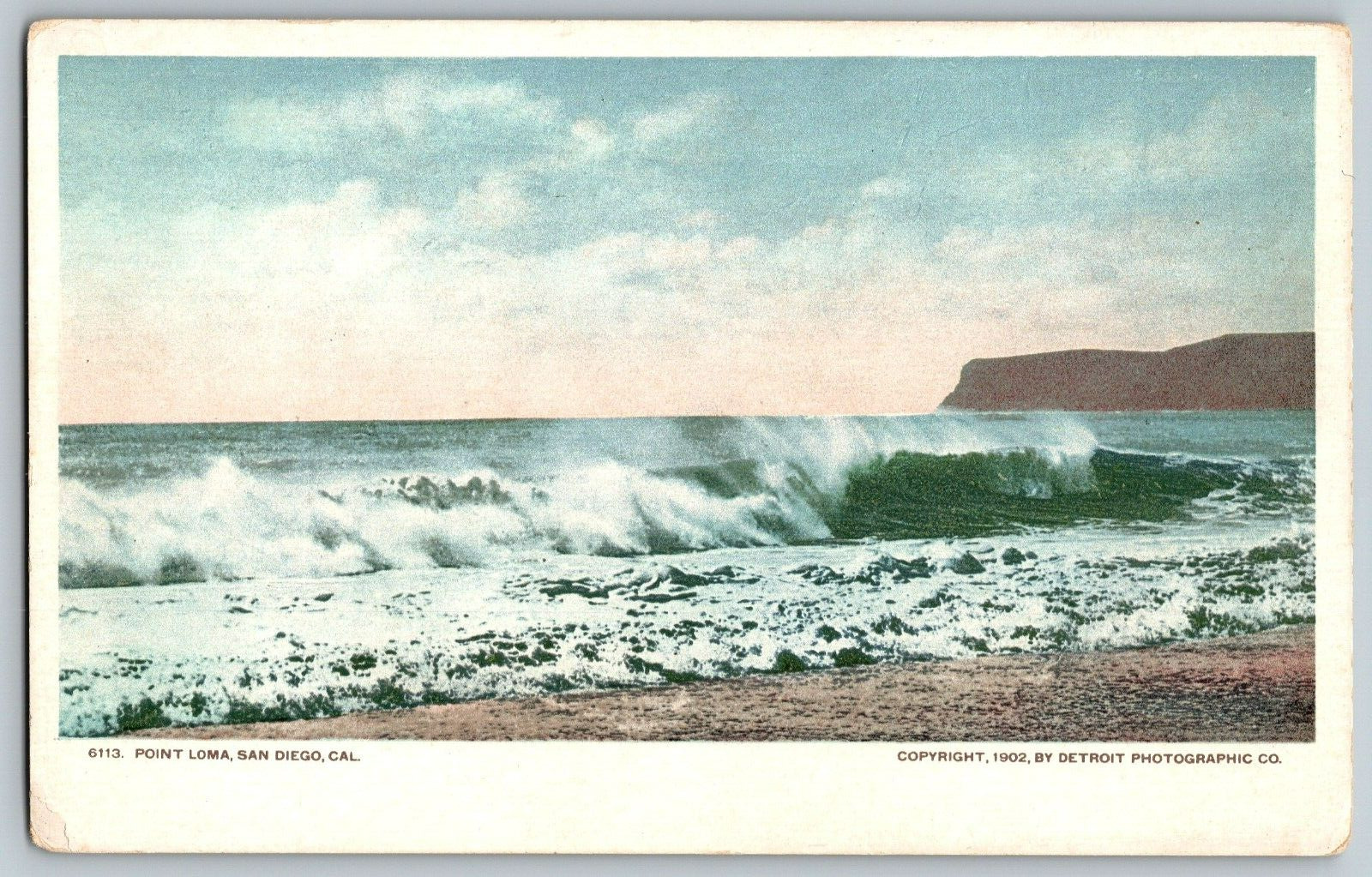 San Diego, California - Point Loma - Vintage Postcard - Unposted