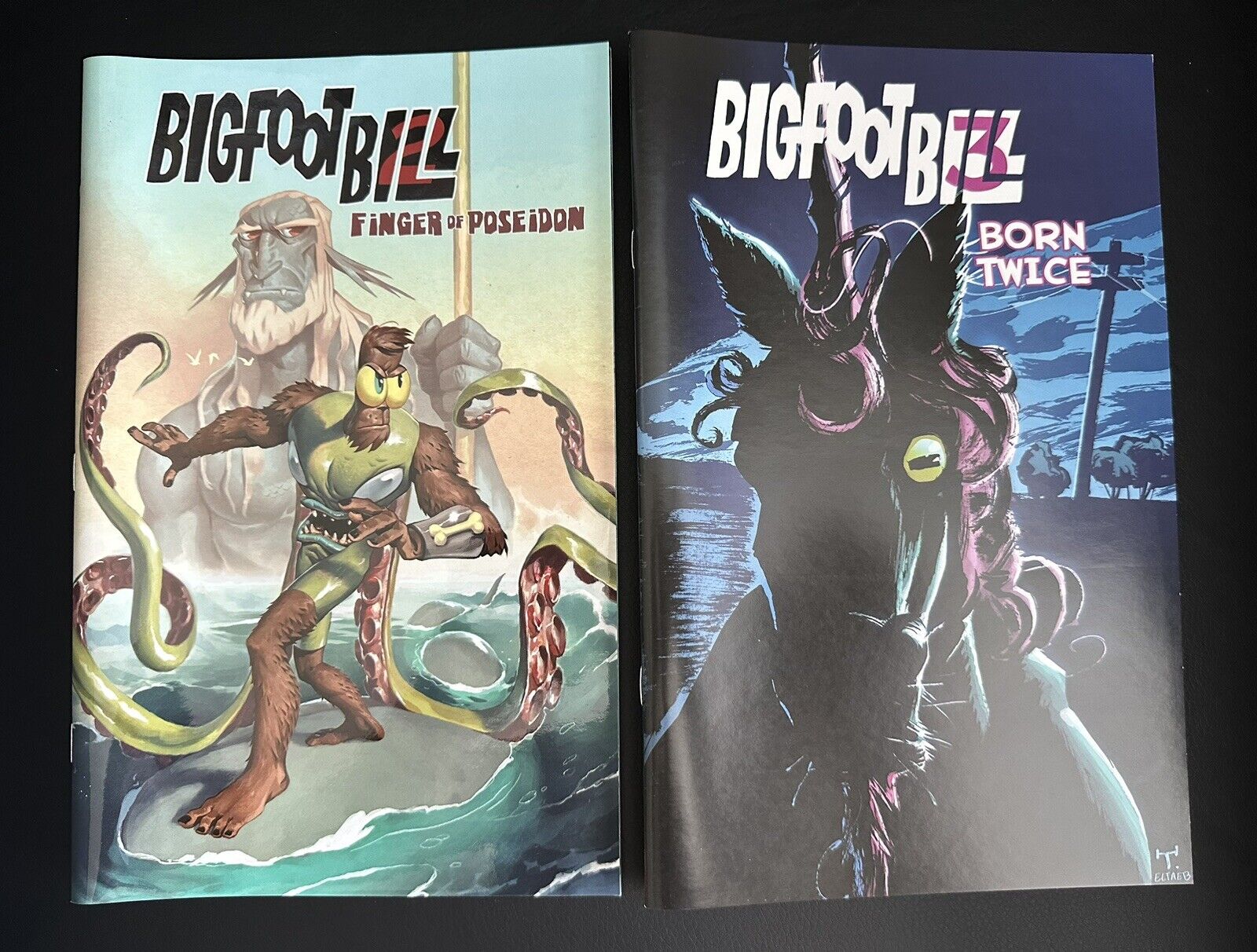 Bigfoot Bill 2 & 3 Preview Comics (Doug Tenapel)