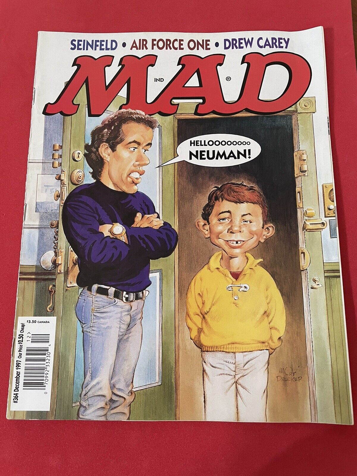 Vintage 1997 MAD MAGAZINE - #364 December - Seinfeld - GREAT CONDITION