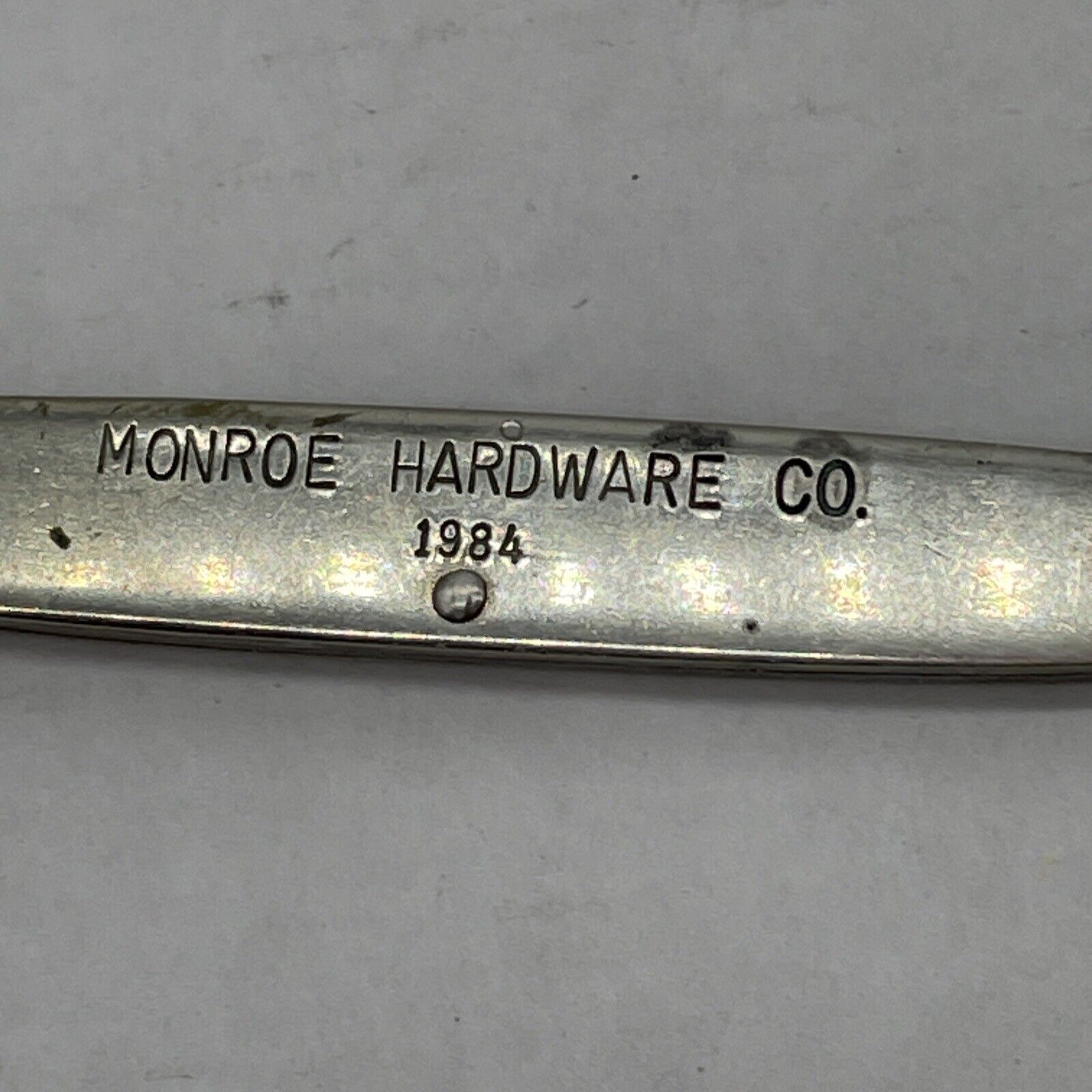1984 Camillus Monroe Hardware Co. Stainless Pocket Knife Made In USA Vintage