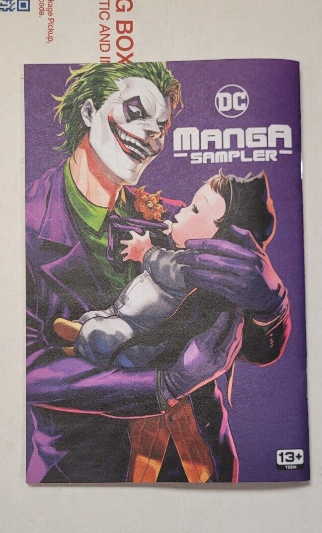 DC Manga Sampler #1 Mini Promo Comic Joker Cover 2023 NM- OR Better