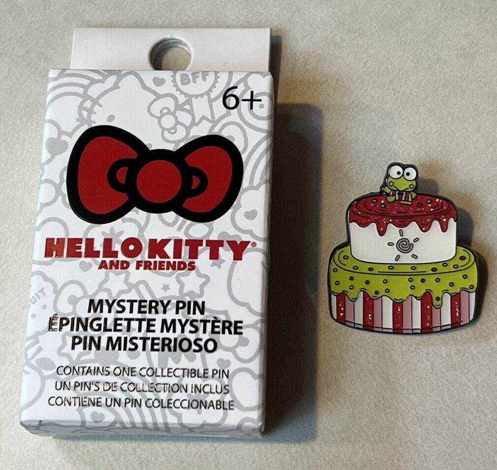 Loungefly Sanrio Hello Kitty & Friends Keroppi Cake Blind Box Enamel Pin