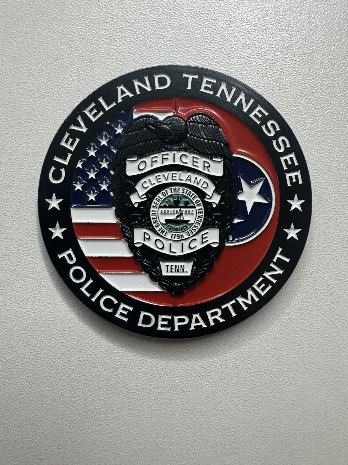 Cleveland TN Police K9 Coin