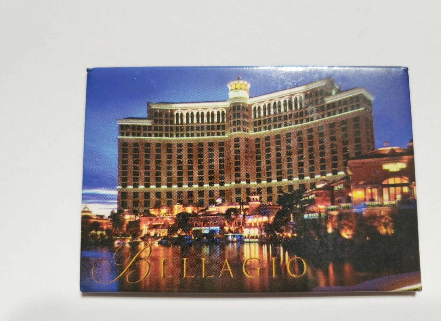 Bellagio Las Vegas Souvenir Magnet 3x2