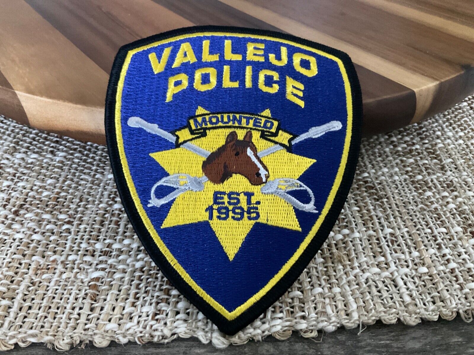 Mounted Vallejo Police State California CA