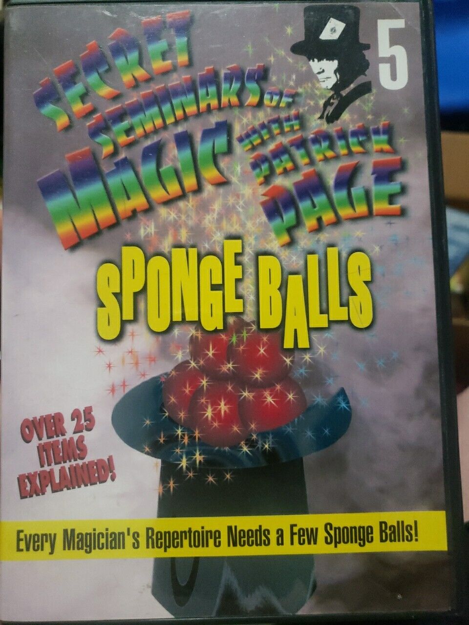 Secret Seminars of Magic Vol 5 (Sponge Balls) with Patrick Page - DVD