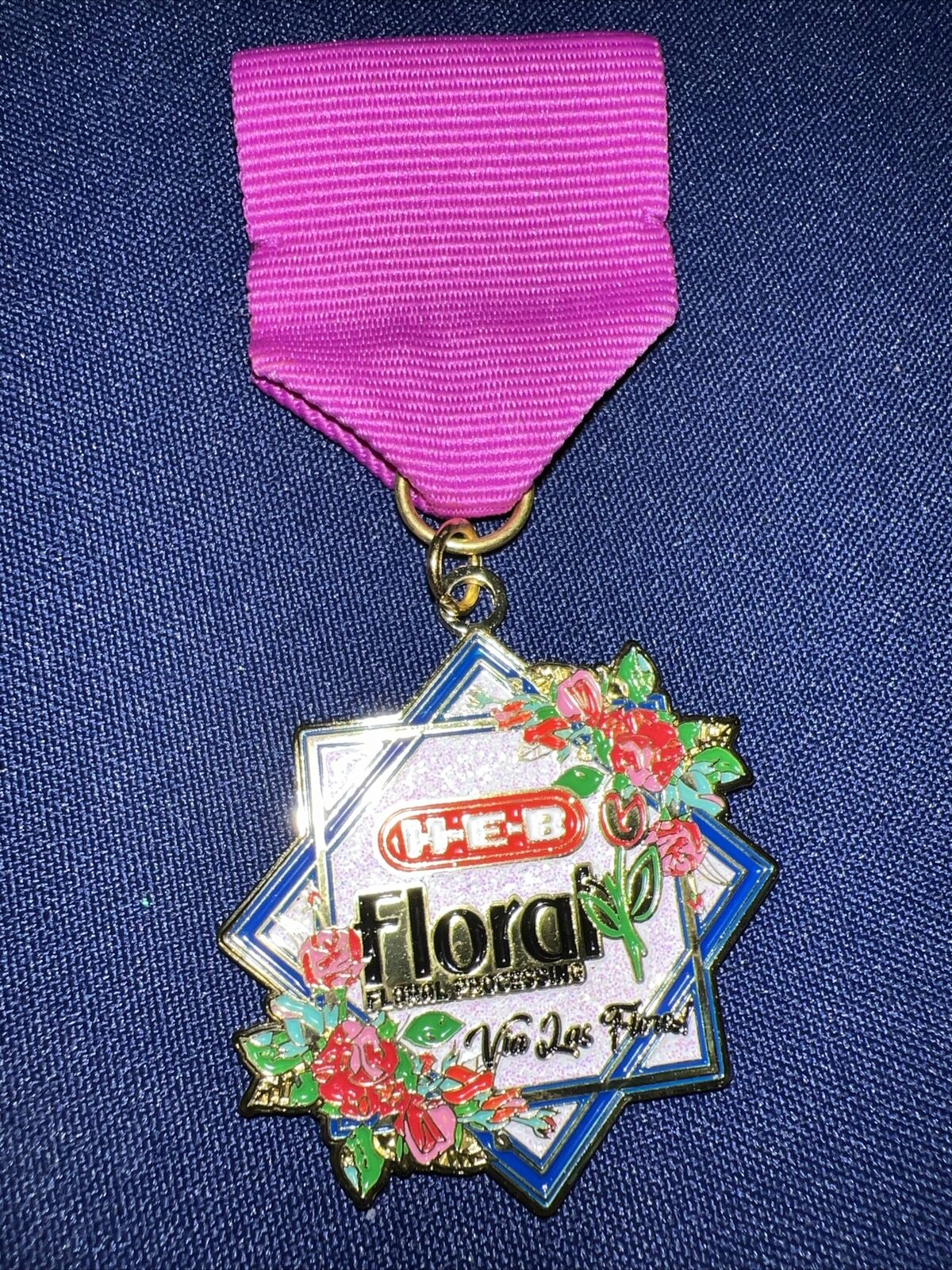 HEB Floral Processing Fiesta Medal New