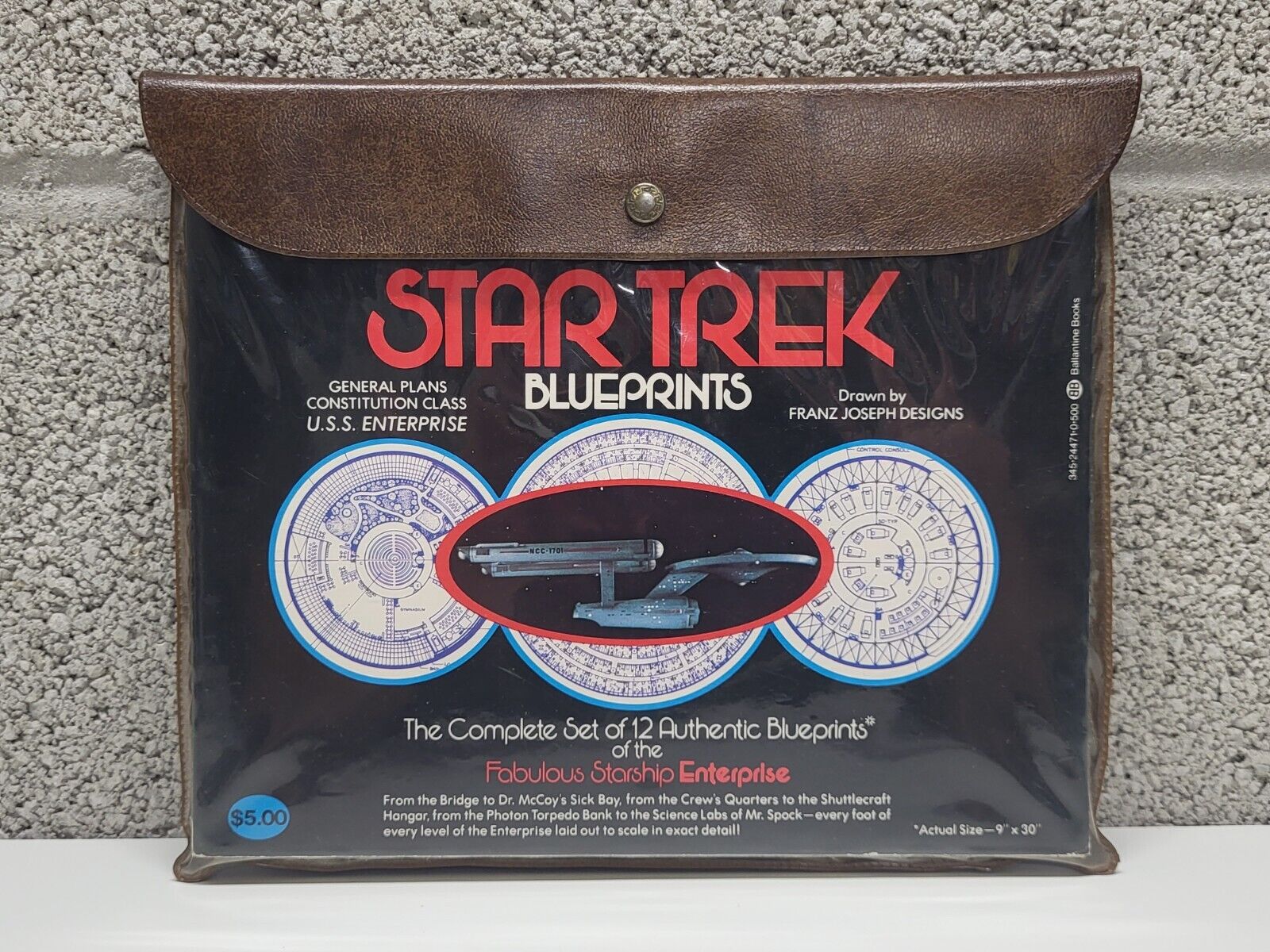 Star Trek The Complete Set of 12 Authentic Blueprints 9\