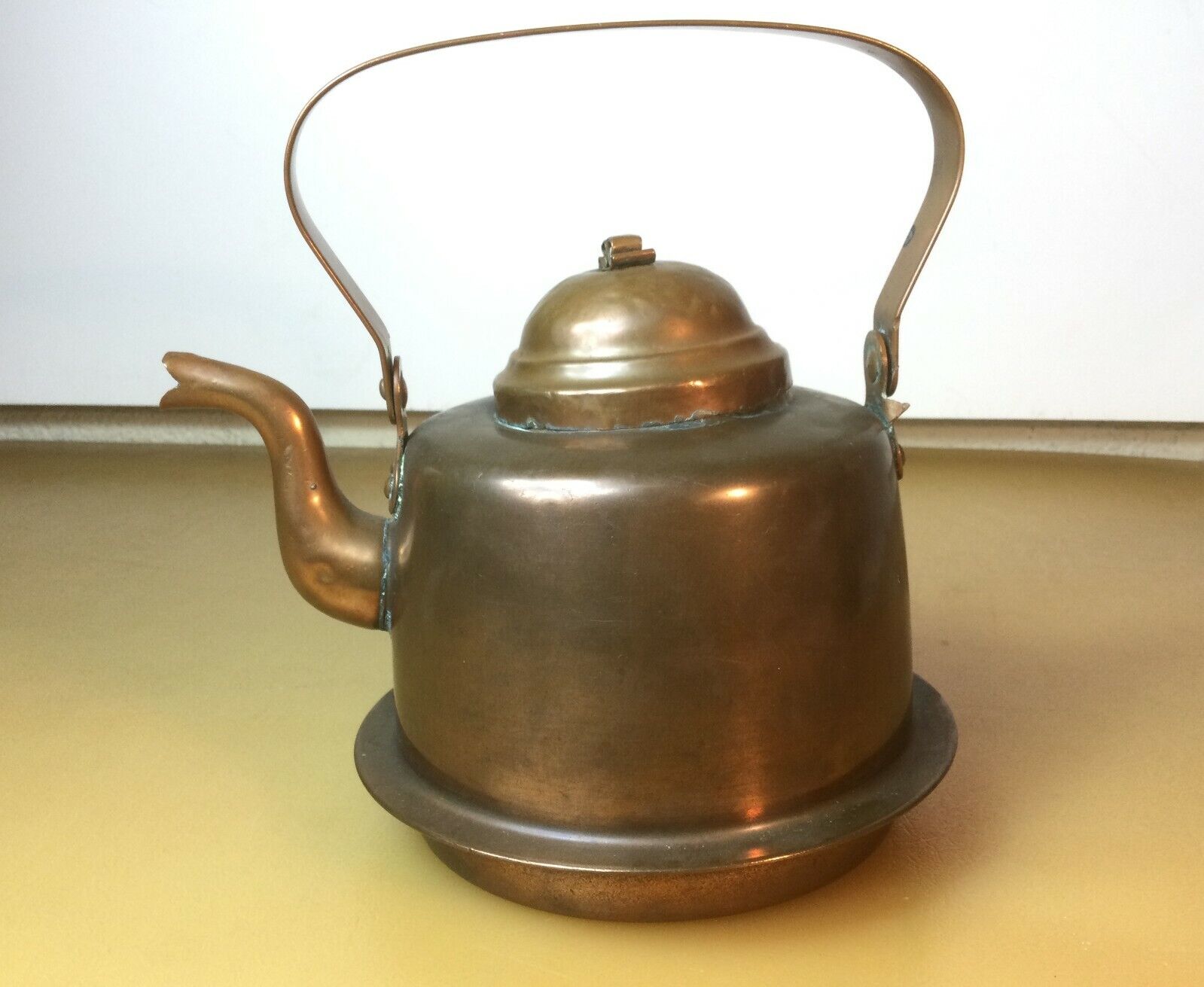 Antique Skultuna Sweden Cooper Teapot 1.5L #1607