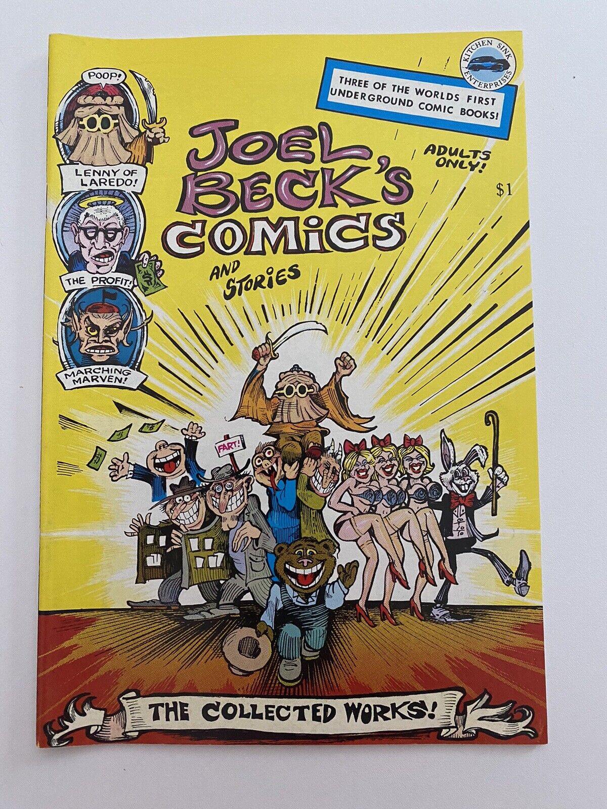 Joel Beck\'s Comics & Stories (Kitchen Sink, 1977) Collected Works Comix