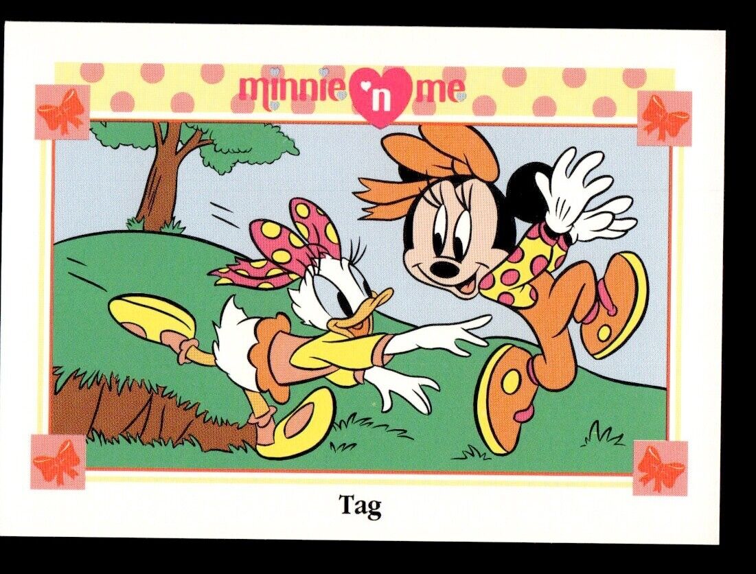 1991 Impel Minnie \'N Me #87 - Tag - Minnie Mouse Walt Disney Card