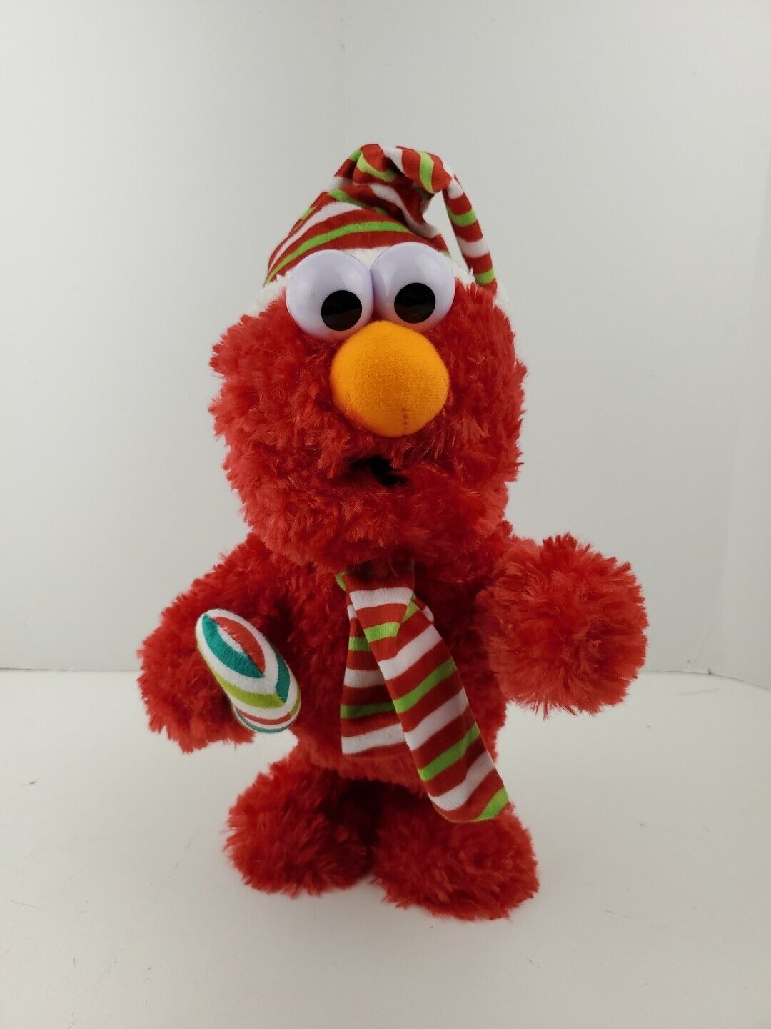 Works Singing Dance Elmo Plush DanDee Sesame Street e Wish You A Merry Christmas