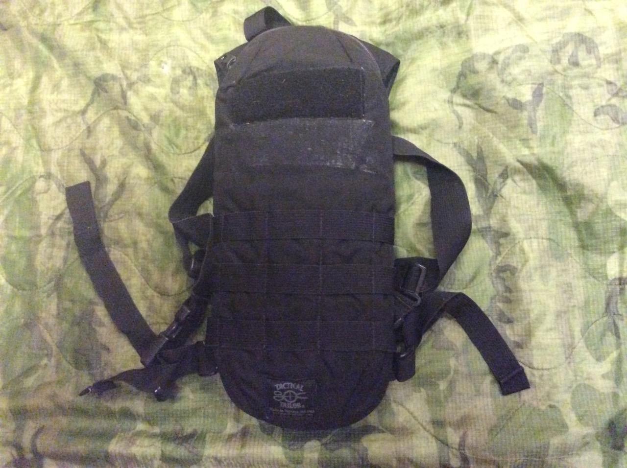 Military Surplus SEAL USMC MARSOC Tactical Tailor Hydration Pouch Backpack Black