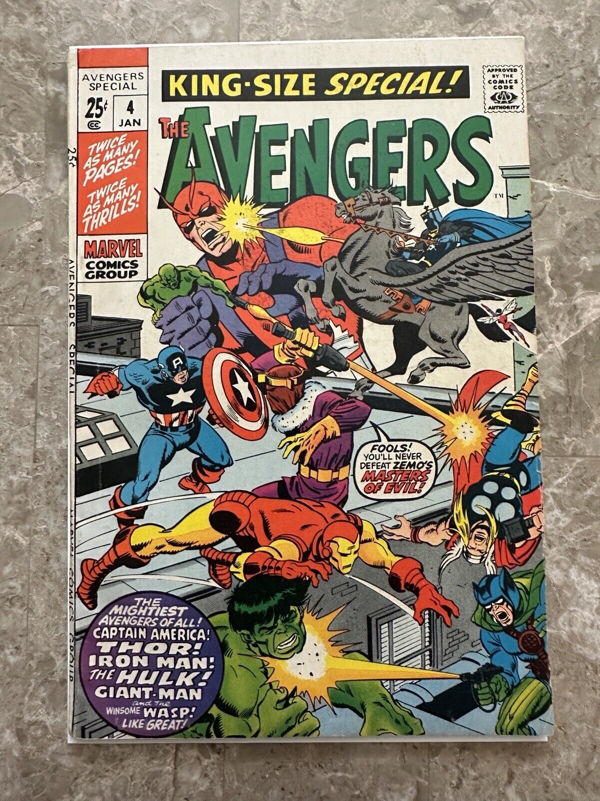 Avengers Annual #4 FN- (Marvel Comics 1971)