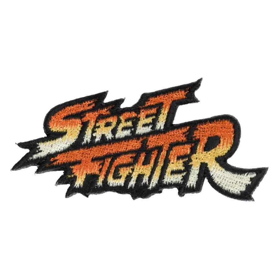 Street Fighter 2way embroidery patch logo Can be used with stickers and iron