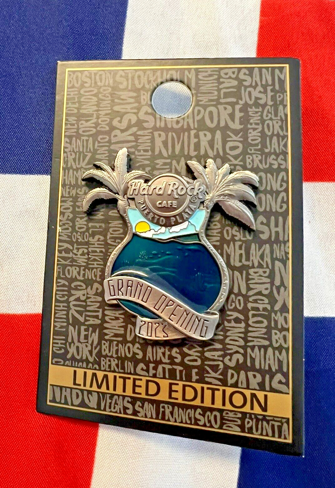 Hard Rock Cafe Grand Opening Pin -LAST- Sold Out At Store