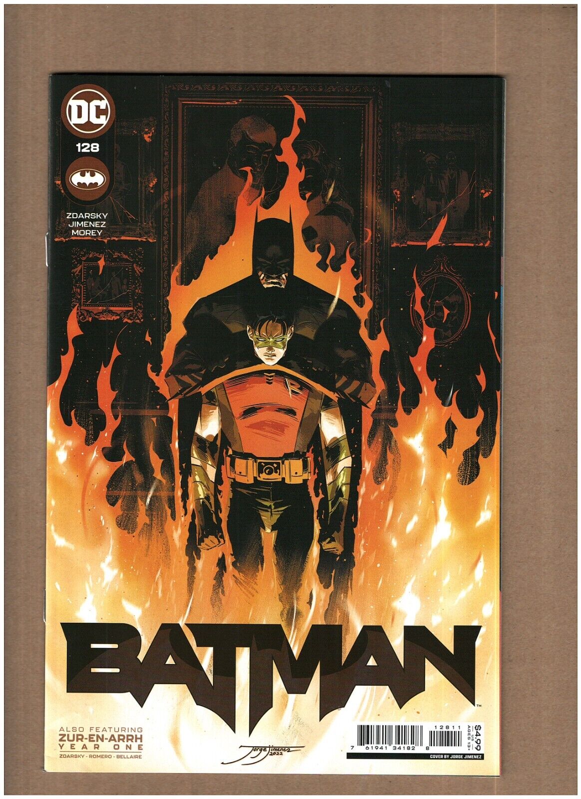 Batman #128 DC Comics 2022 Robin Superman VF 8.0
