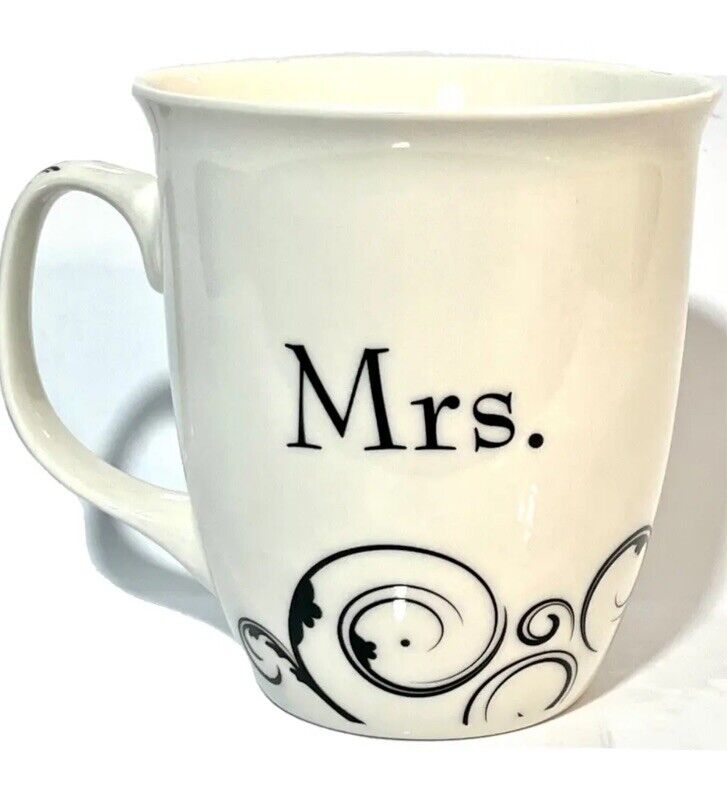 Common Grounds MRS Coffee Cup Mug Dicksons New Bone China Godly Marriage