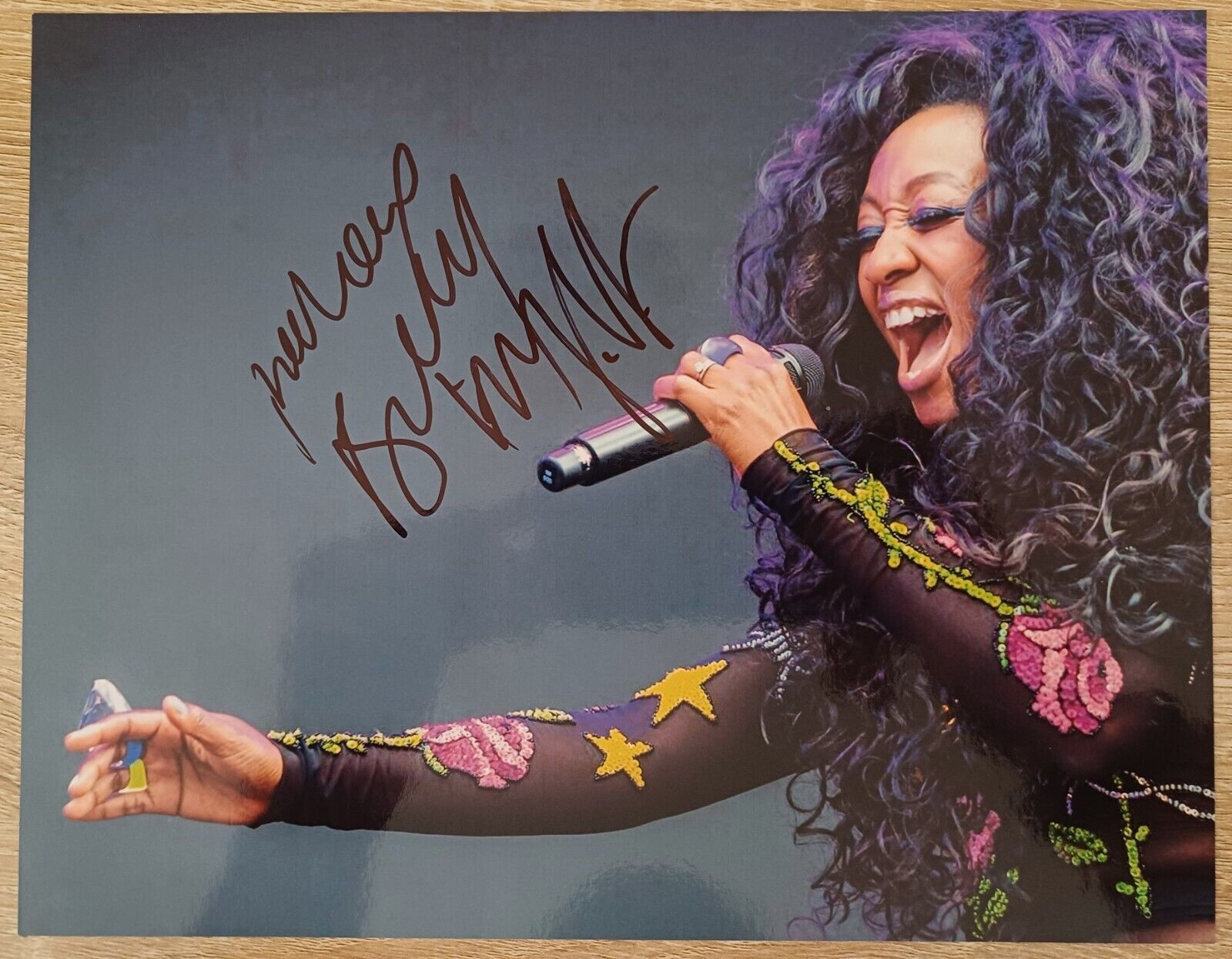 Beverley Knight - Genuine signed in person autograph 8x10 (Singer/Song Writer)