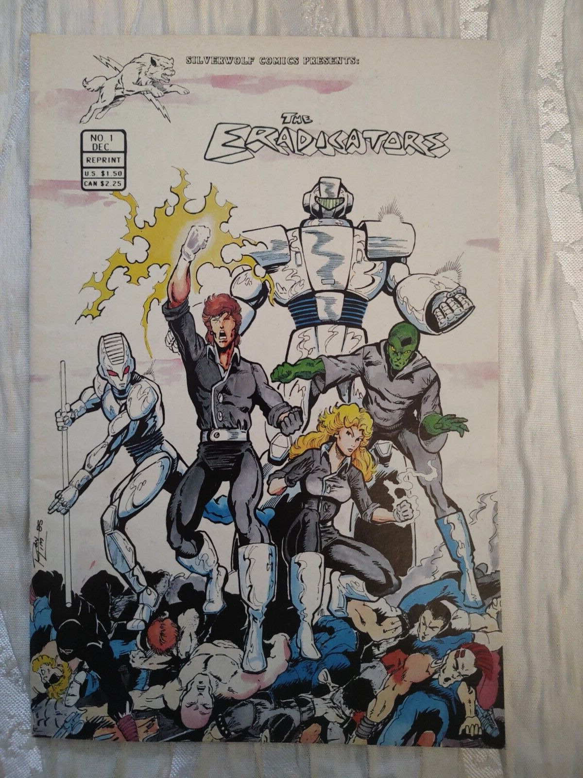 Cb26~comic book~rare the eradicators issue #1 Dec