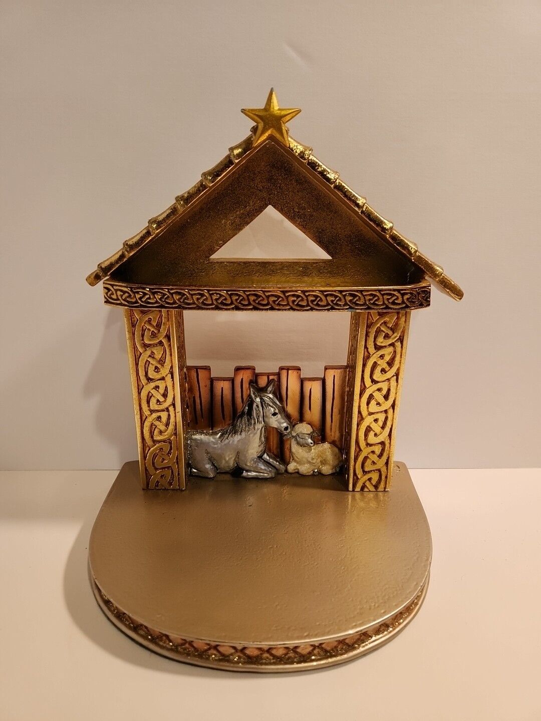 Waterford Holiday Heirlooms Nativity Creche Display