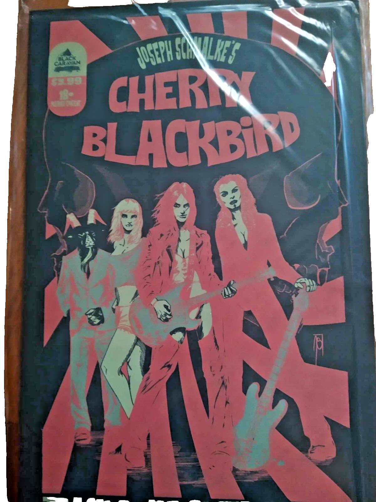 Cherry Blackbird #18 Scout Comics Me Gusta Cocaine sealed in bag