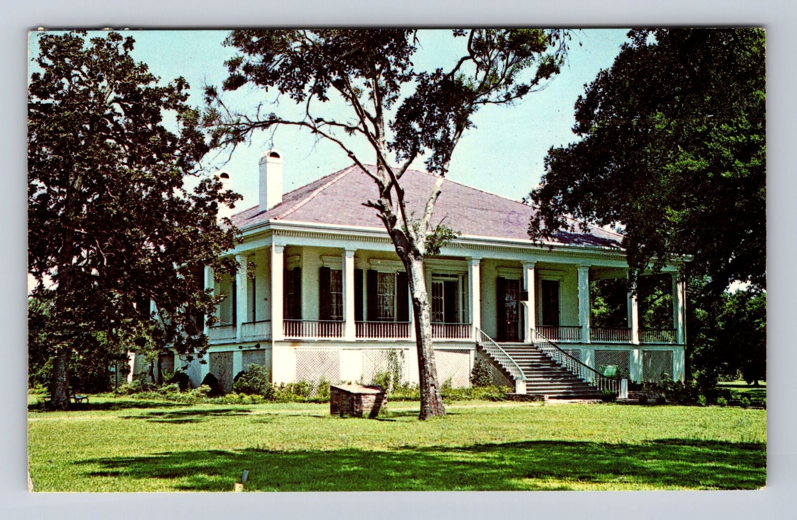 Biloxi MS-Mississippi, Beauvoir Jefferson Davis Shrine, Vintage c1978 Postcard