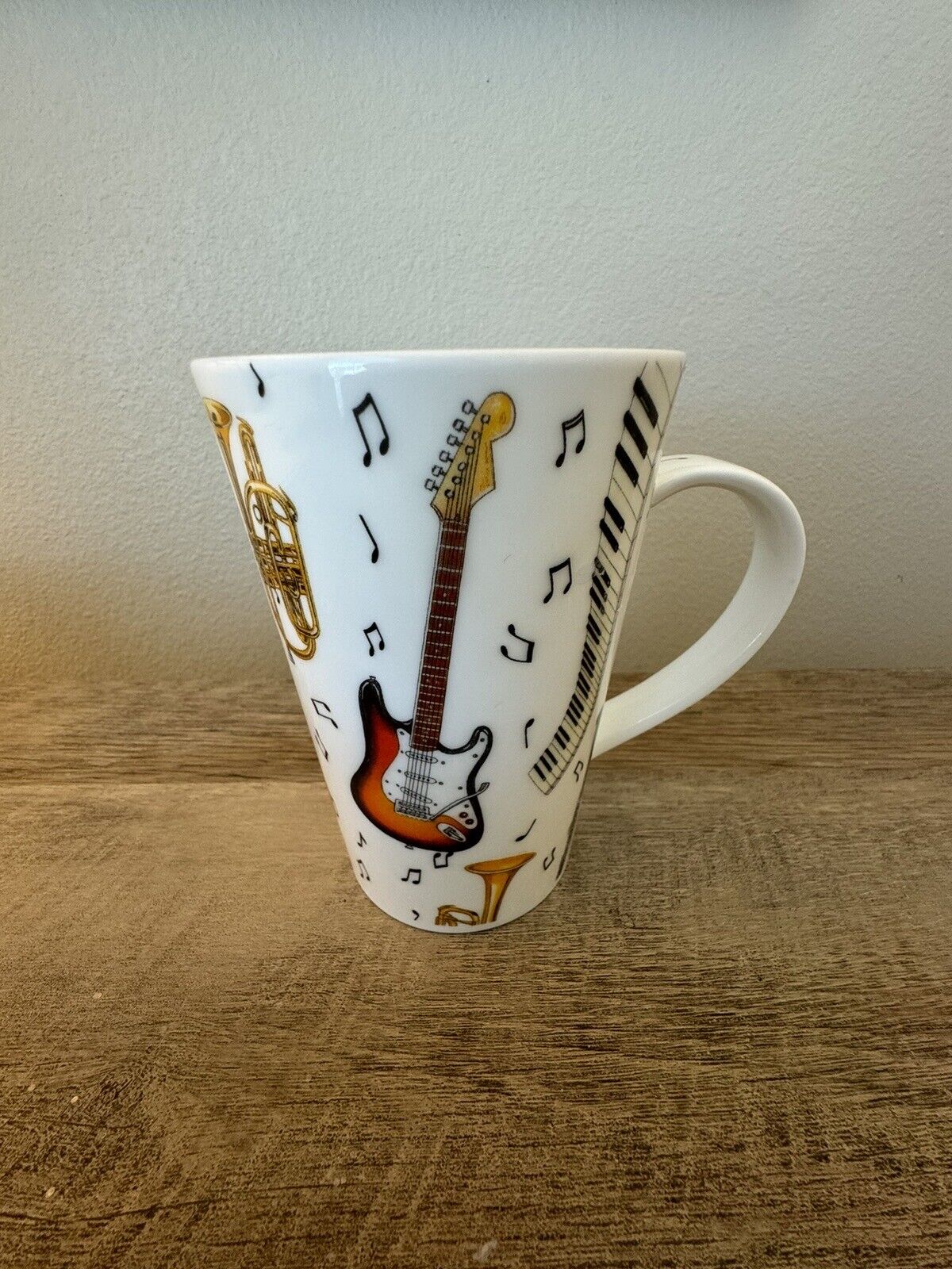 Dunoon Fine China Coffee Mug Cup By David Partis HARMONY Music Instruments
