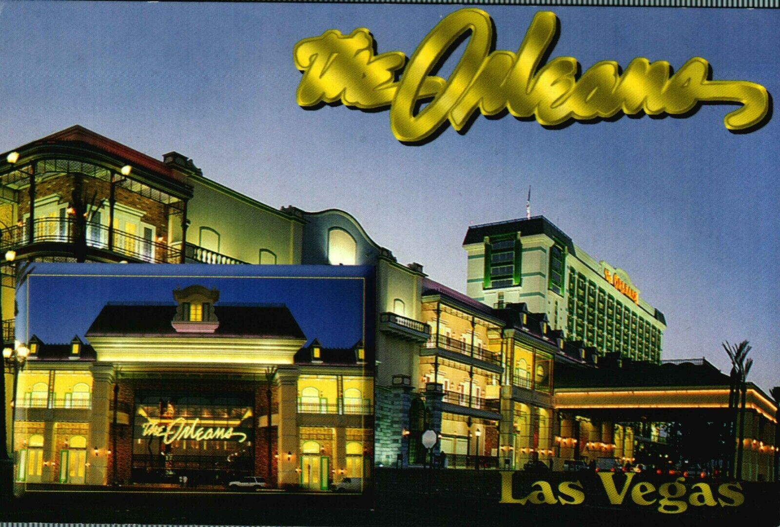 Las Vegas Postcard  --  The Orleans Hotel & Casino  (dated 2002)
