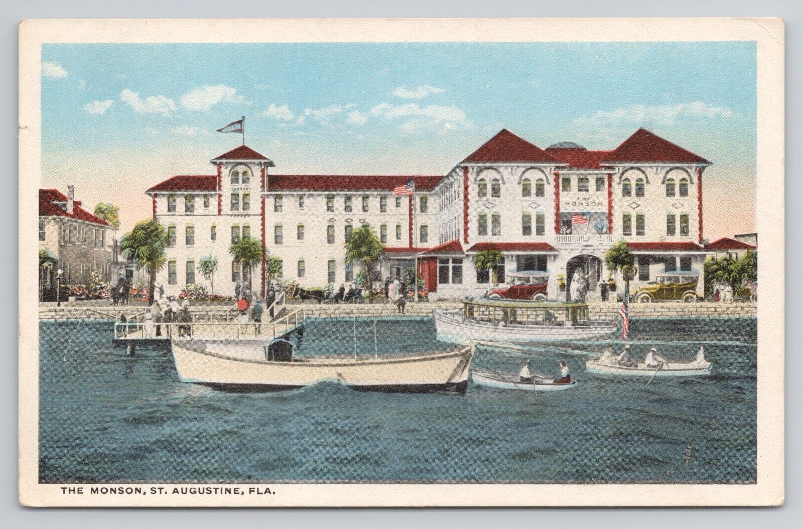 Postcard The Monson Saint Augustine Florida