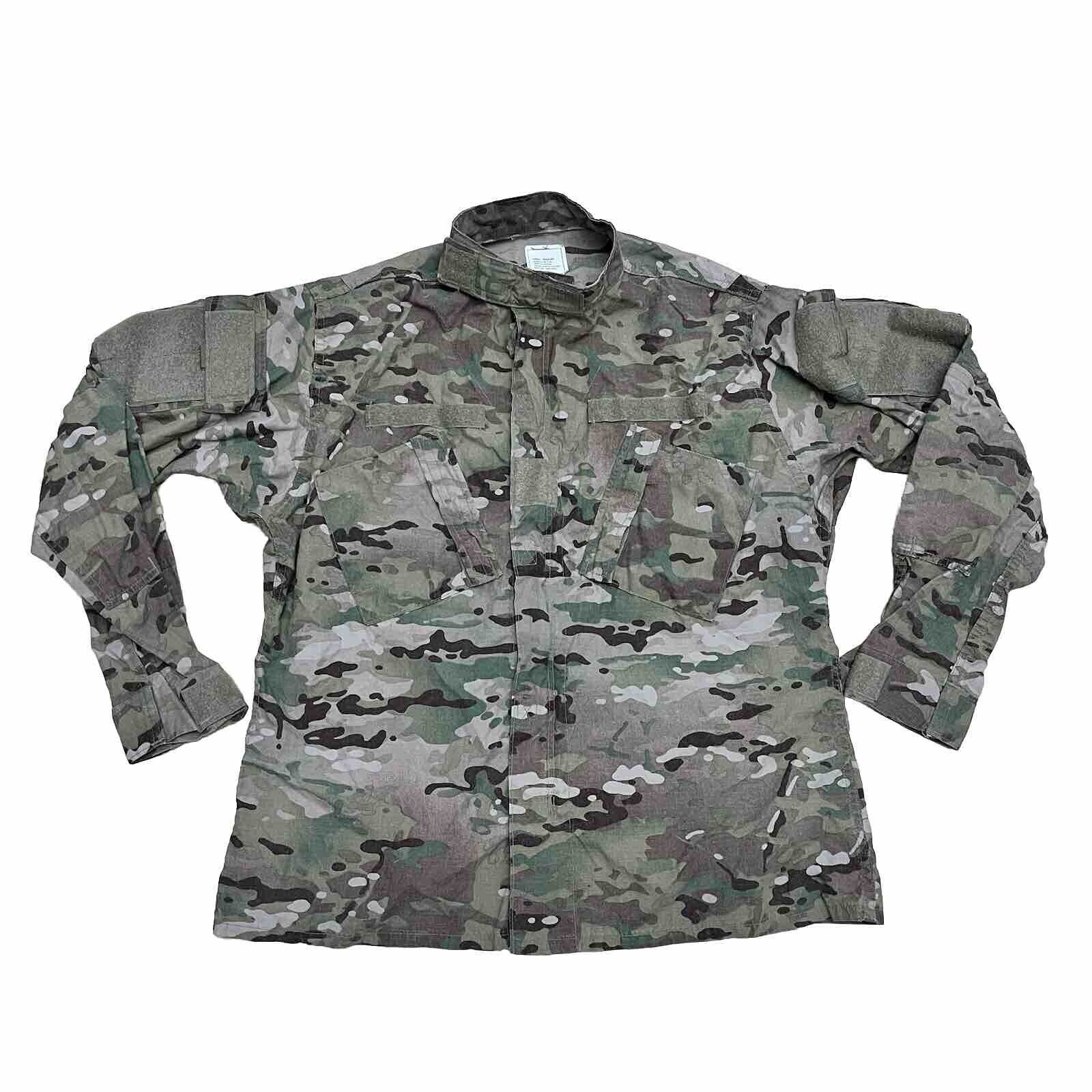 USGI Army Multicam 8415-01-579-9811 LARGE REGULAR Ripstop Shirt Flame Resistant.