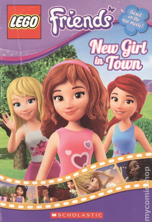 LEGO Friends SC New Girl in Town #1-1ST VG 2013 Stock Image Low Grade