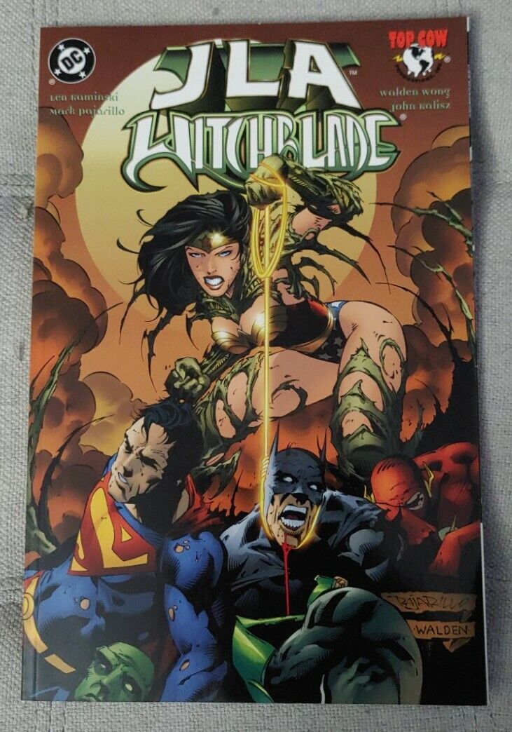 JLA/Witchblade Justice League TPB - High-Grade Bagged and Boarded 