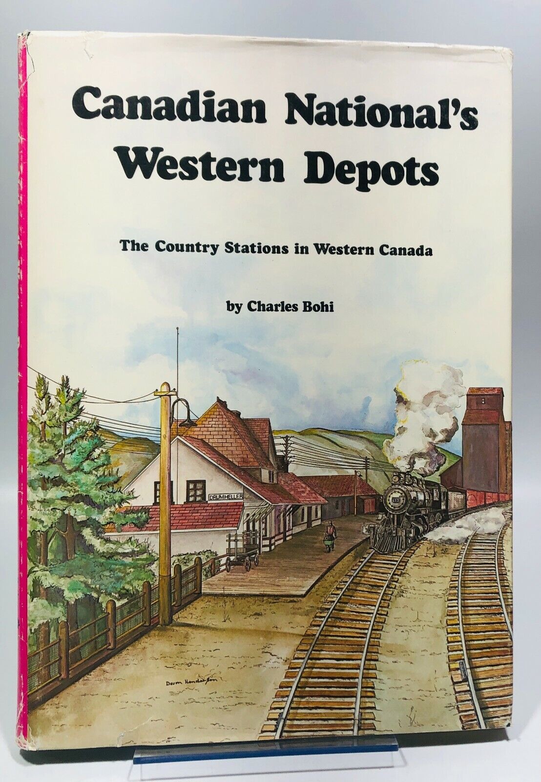 Canadian National\'s Western Depots Charles Bohi 1977 HCDJ + Station Map