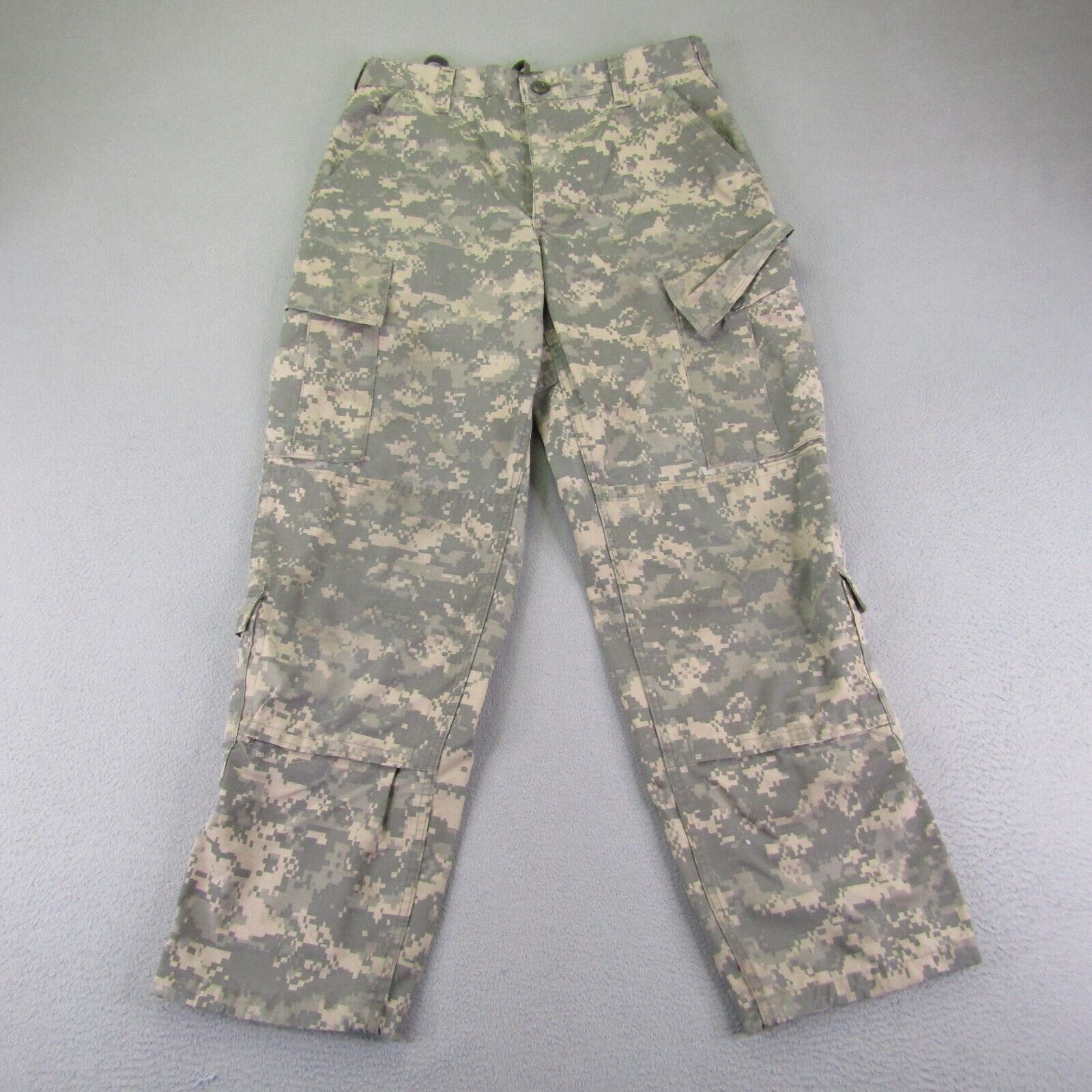 US Army Pants Small Short Camo Trousers Army Combat Uniform Tullahoma Ripstop