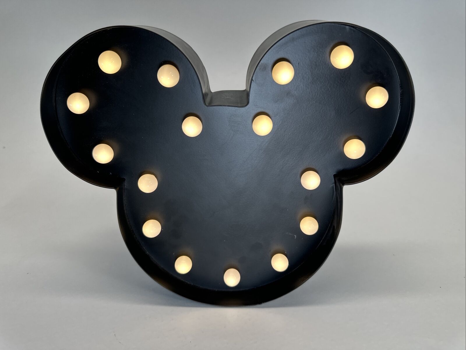 Disney Mickey Mouse LED Marquee Light New Kohls Retired Disney Jumping Beans 9X9