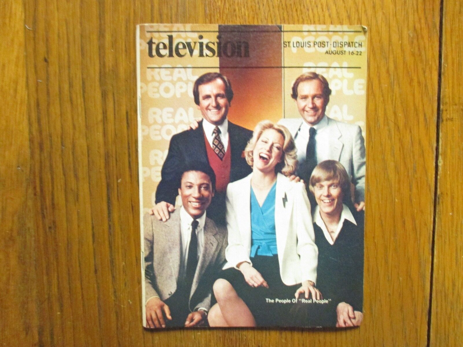 Aug-1981 St. Louis Post-Dispatch TV Magaz(REAL PEOPLE/SARAH PURCELL/JOHN BARBOUR