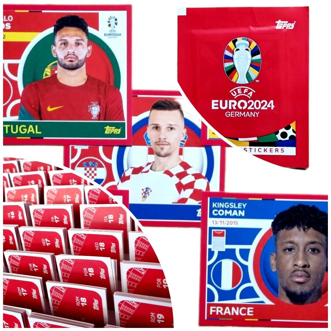 Topps UEFA EURO 2024 stickers -- SWISS EDITION -- single stickers -- PART 1/2