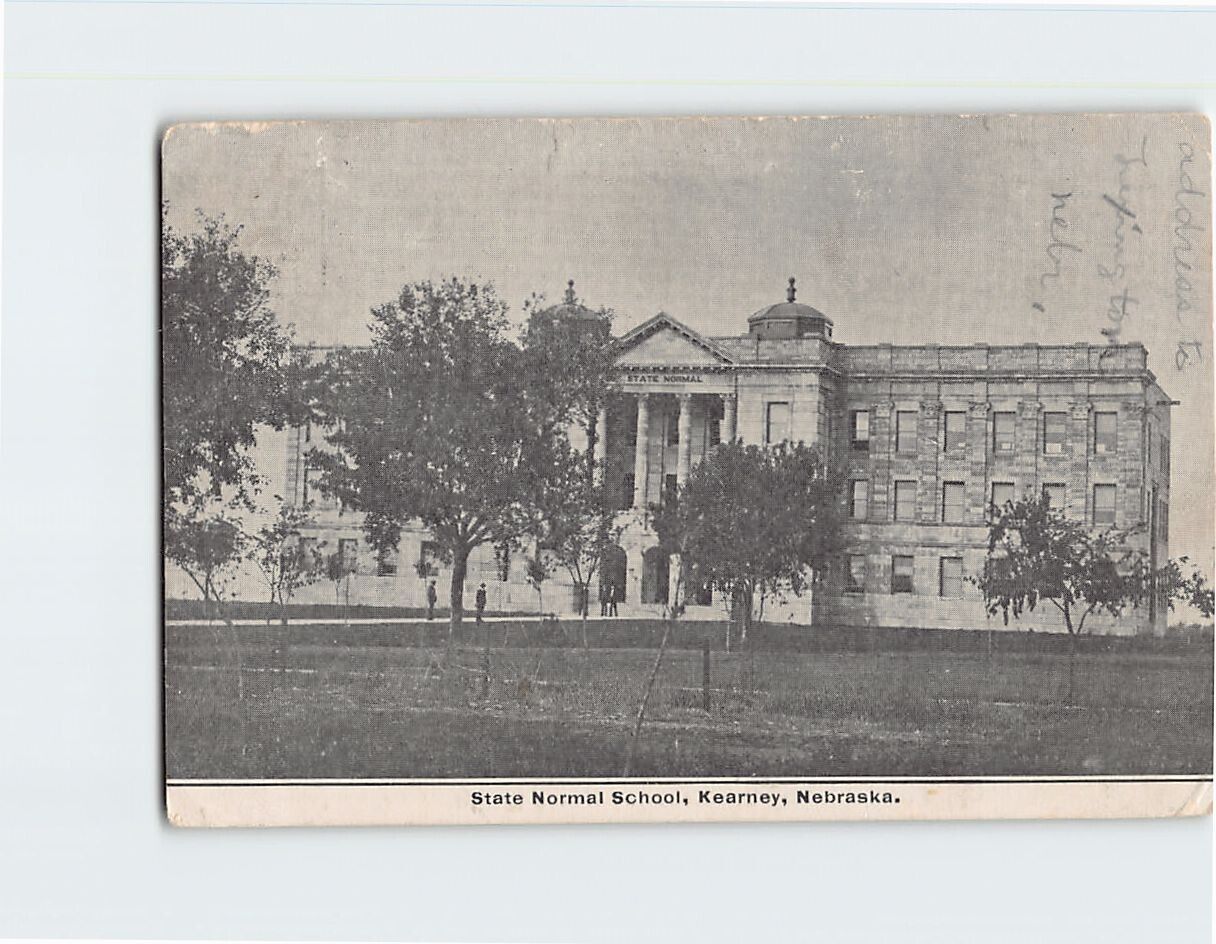 Postcard State Normal School Kearney Nebraska USA