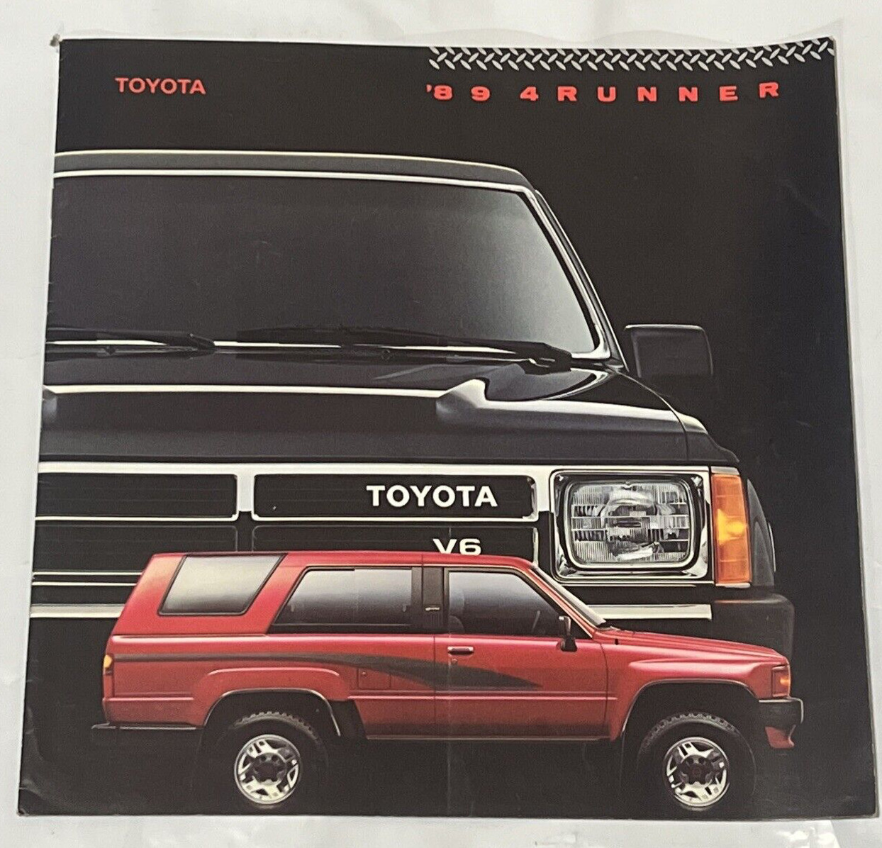 1989 Toyota 4Runner Original Car Dealer Showroom Sales Brochure