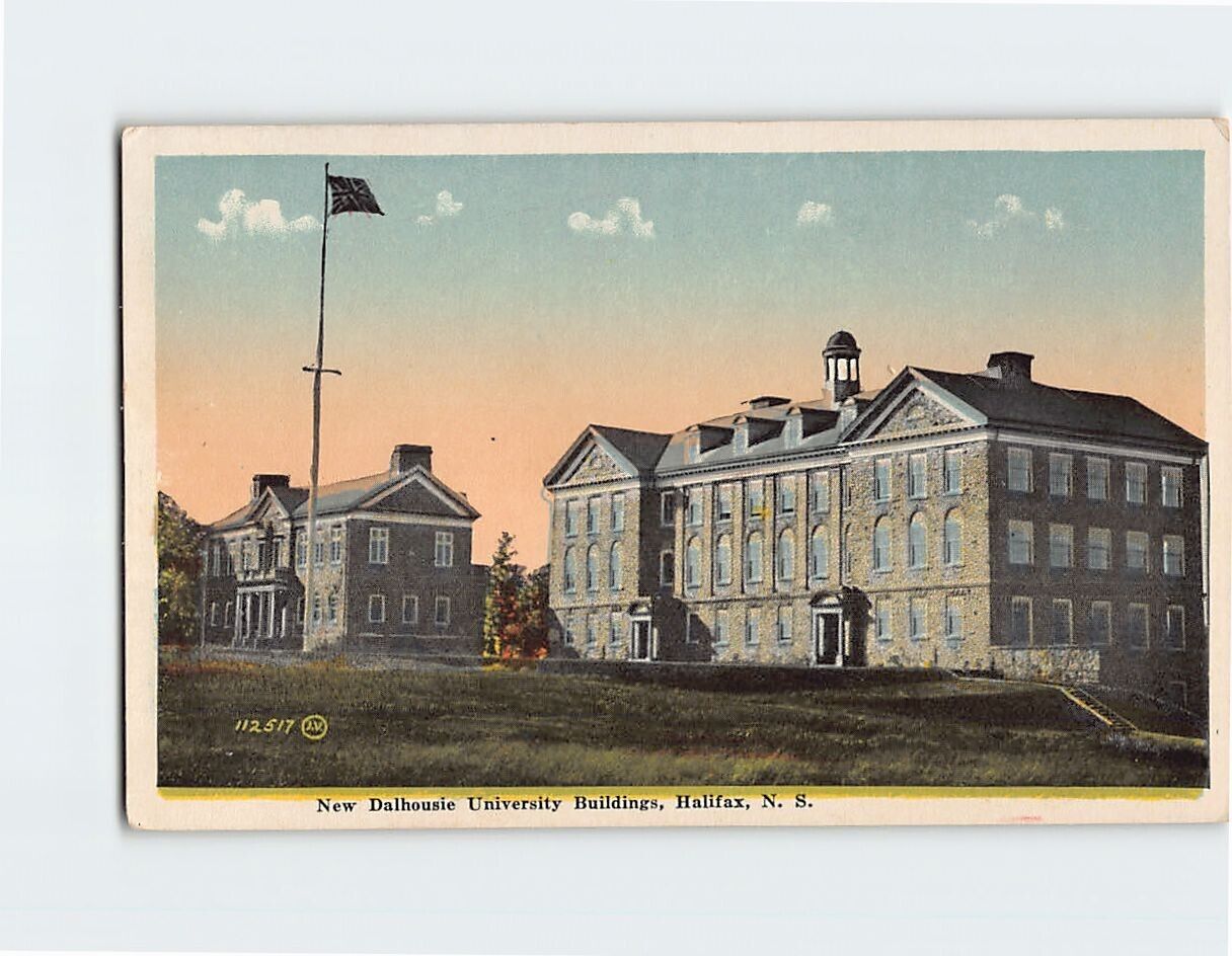 Postcard New Dalhousie University Buildings Halifax Nova Scotia Canada