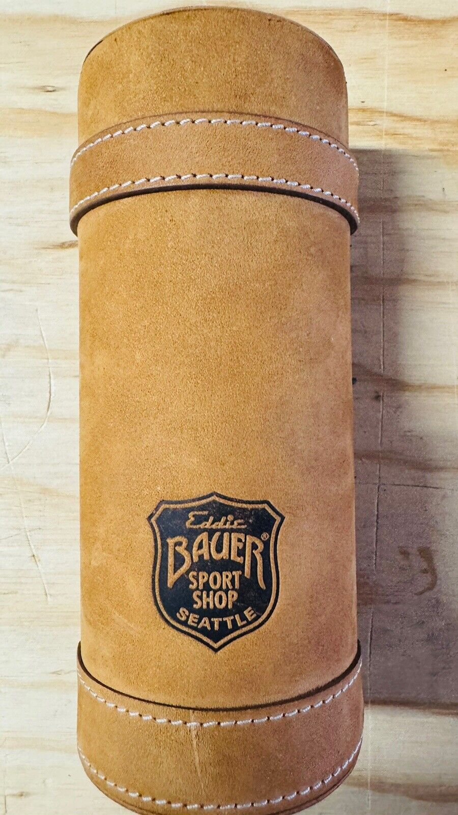 Eddie Bauer Travel Bar - Seattle - This Is A Rare Find. Complete Leather Kit