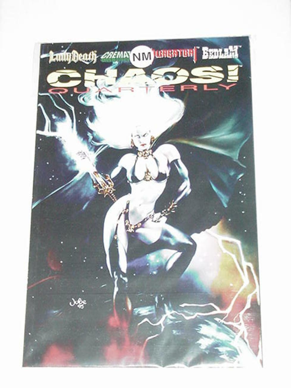 Chaos Quarterly 1 NM Julie Bell Lady Death Cvr Chaos Comics 1st pri Brian Pulido