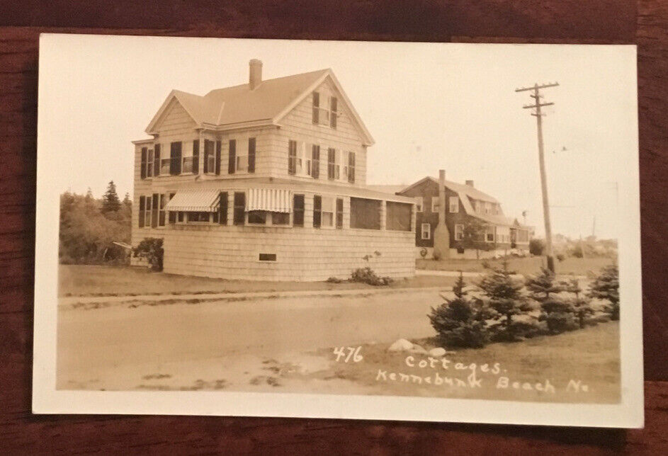RPPC Kennebunk Beach Maine 1920’s Cottages