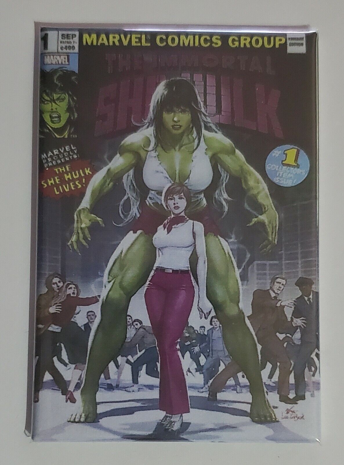 The Immortal She Hulk Refrigerator Magnet 2\